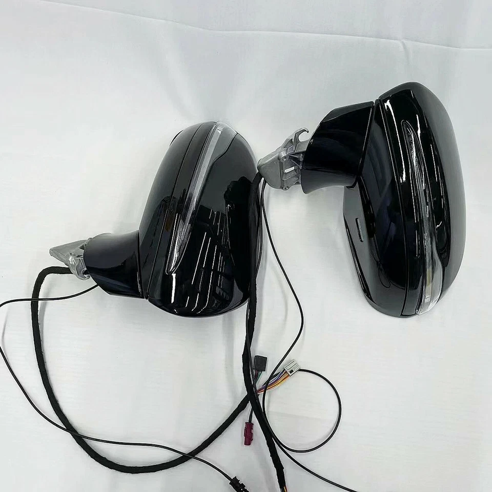 Espelho de porta lateral de carro C238 2 peças para Mercedes Benz classe E Coupe E400 E300 E250E53 - Imagem 3 de 4