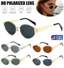 Summer Retro Oval Sunglasses for Women Trendy Classic Shades UV400 Protection US