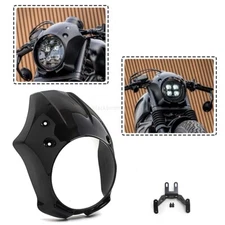 FRONT HEADLIGHT COVER WINDSHIELD WINDSCREEN FOR HONDA REBEL CMX 300-500 17-2021