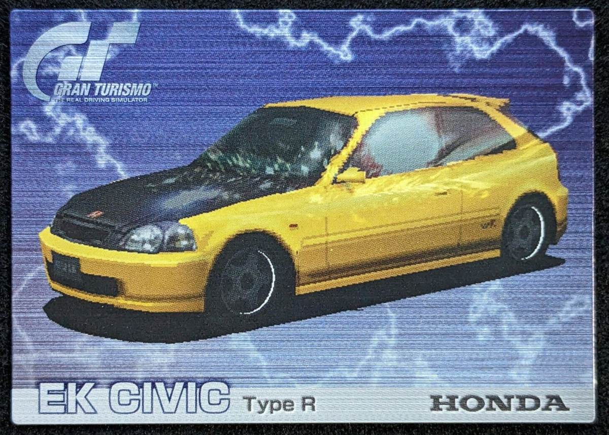 CIVIC EK Type R HONDA GRAN TURISMO 1997 No.SP-9 Japanese Game TCG