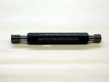 NEW 1/4 28 UNF 3B STI HELICOIL THREAD PLUG GAGE .25 GO NO GO P.D.S .2732 & .2754