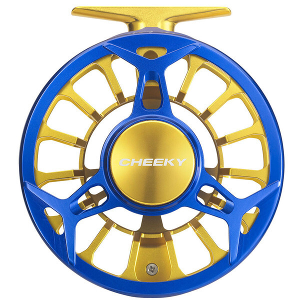 Катушка для нахлыста Cheeky Fishing Spray C-SPR-350-RBG Electric Blue/Gold