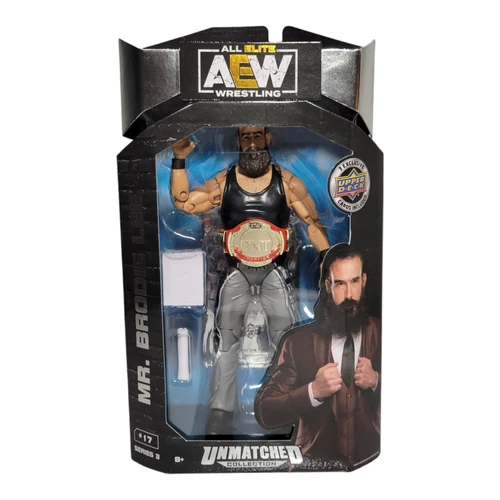 AEW Unmatched Series 3 Mr. Brodie Lee The Dark Order TNT Title Action Figure