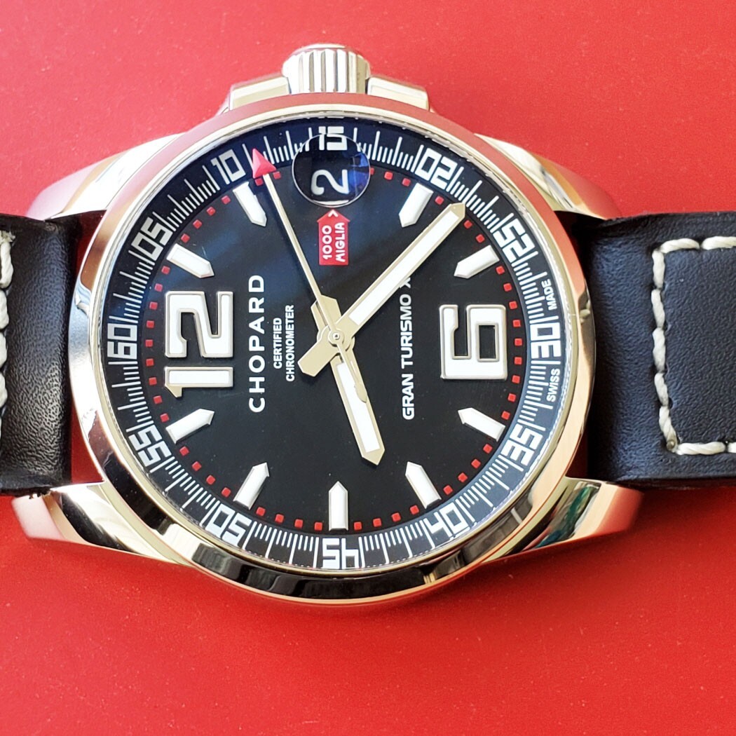 MEN CHOPARD MILLE MIGLIA GRAN TURISMO XL 8997 44M AUTO VERY CLEAN