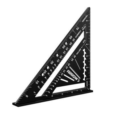 Arrow 7-in Carpenter Square Rafter Square Layout Tool Woodworking Triangle Ruler