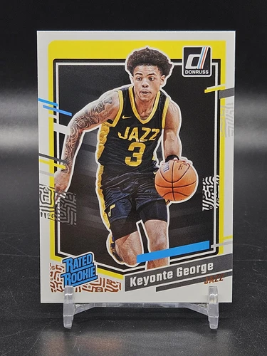 2023-24 Donruss Basketball - Rated Rookie - Keyonte George - 244 - Jazz