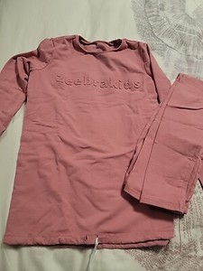 Pink Mauve Girls PAJAMAS Set Size 14 Worn Once Zeebra Kids