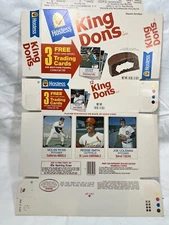 1975 Nolan Ryan Hostess Uncut Full Complete Box   King Dons version