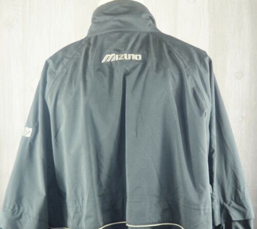 MIZUNO PERFORMANCE WEAR Jacket Men SZ L Convertible Sleeves Black - Picture 6 of 9
