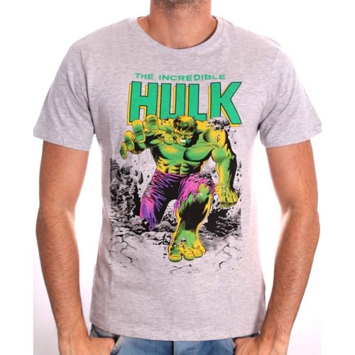 INCREDIBLE HULK GREY T-SHIRT (BRAND 