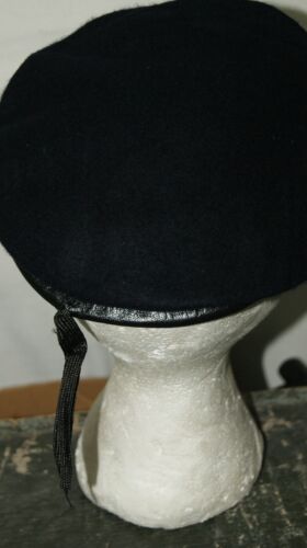 PREMIUM BRITISH ARMY BERET NAVY BLUE NEW WOOL HAT CAP MILITARY ALL SIZES BERETS - Picture 4 of 6