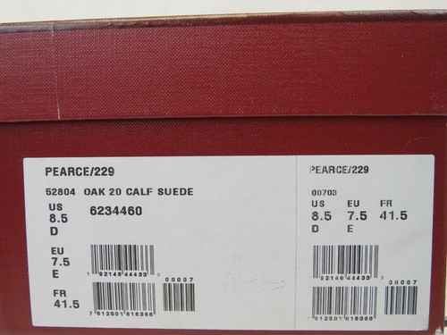 NIB BALLY PEARCE OAK DARK GREEN SUEDE WEB LOGO DRIVING LOAFERS 8.5 D 41.5 ITALY - Picture 12 of 12
