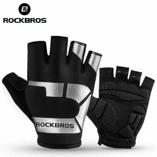 ROCKBROS Cycling Bike Half Finger Gloves SBR Shockproof, MTB Road Bicycle Riding
Opens in a new wind