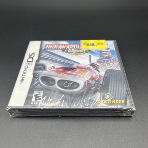 Indianapolis 500 Legends (Nintendo DS, 2006) Brand New and Sealed