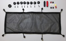Cable Management Net Under Desk Kit, Privacy Mesh Cable Manager Flexible ...