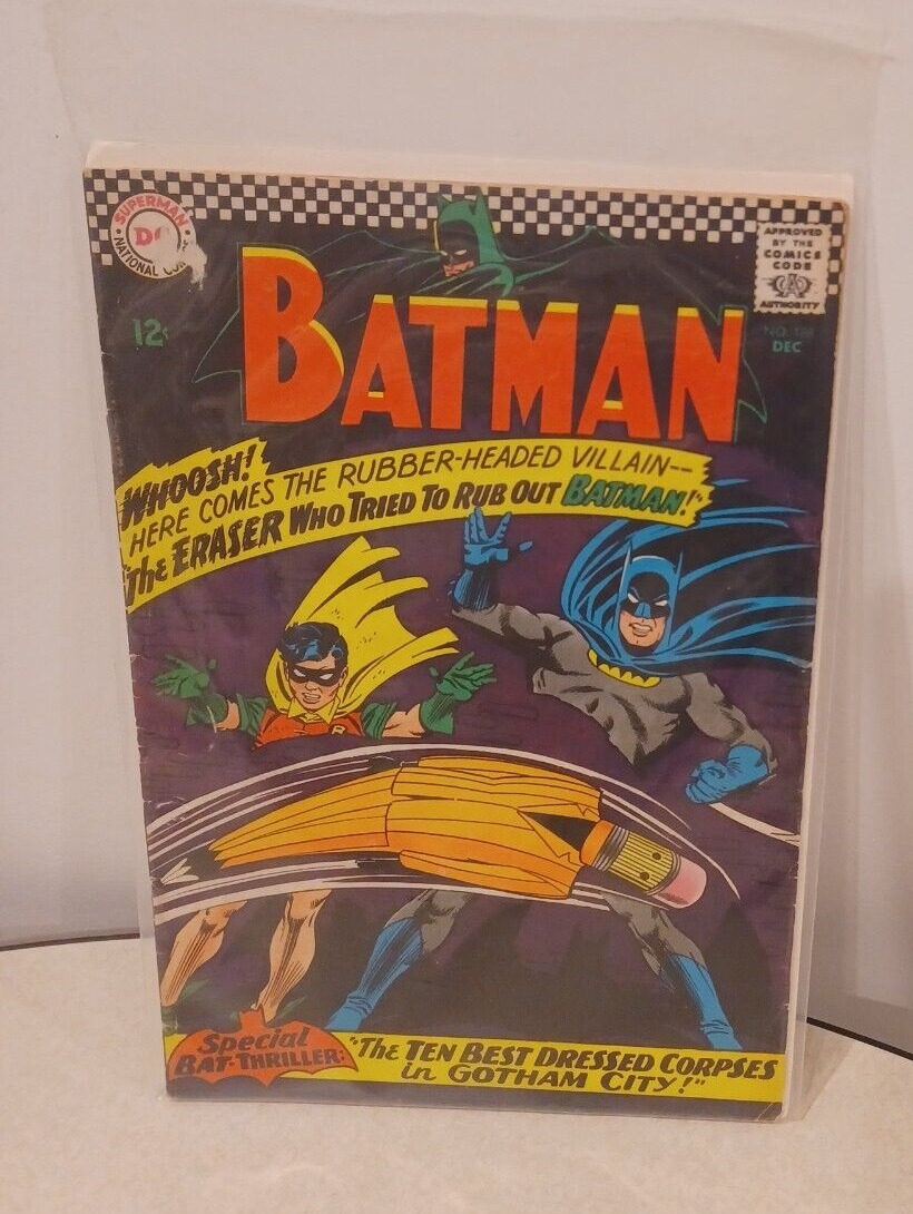 DC Comics Batman #188 Silver Age (1966) 1st Appearance Of The