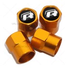 Universal R Raching Sport Car Wheel Tire Air Valve Caps Stem Dust Cover Sport