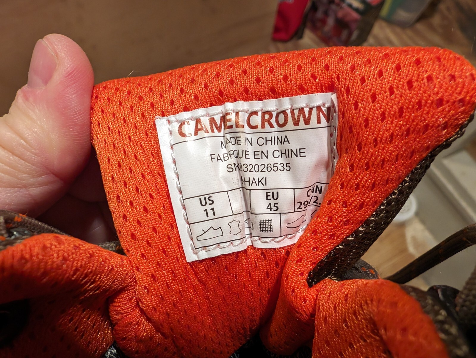 Camel Crown Outdoors Perfection Hiking Shoes - Men's Size 11