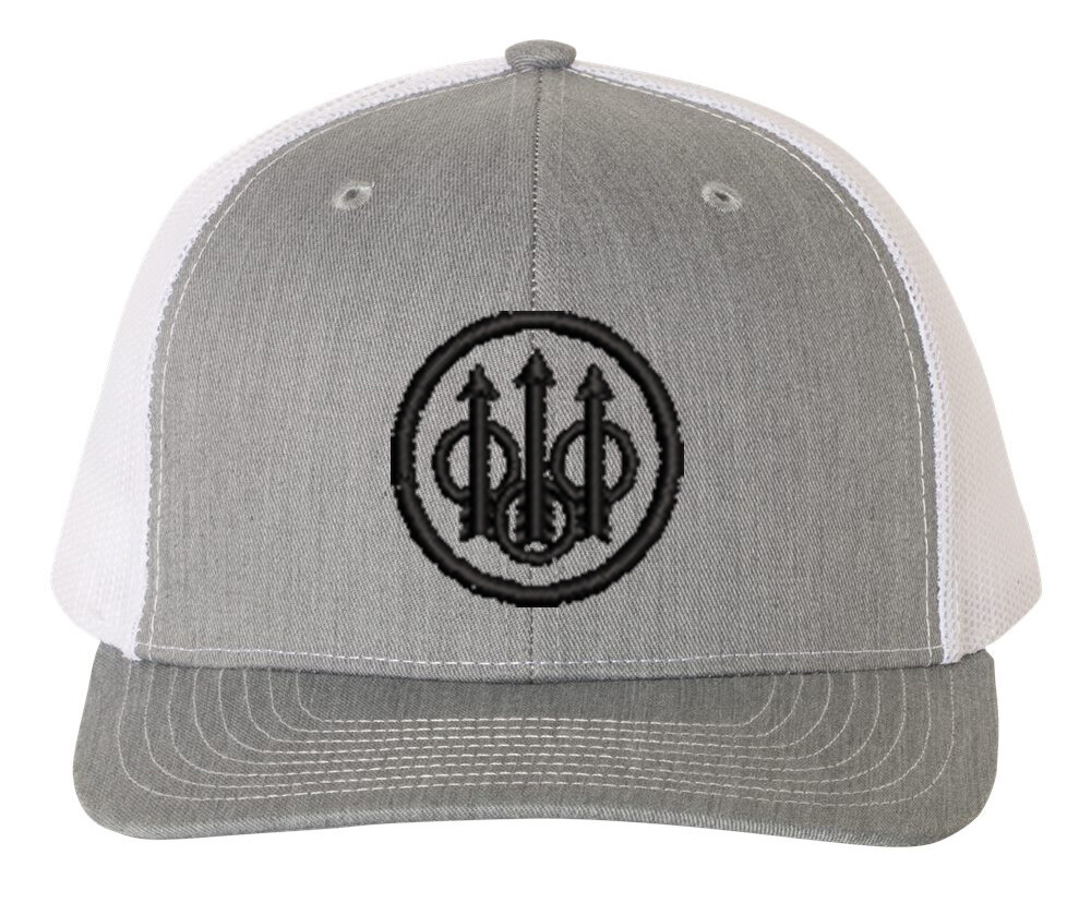 Beretta Circle Logo Embroidered Richardson 112 Mesh Snapback Trucker Hat