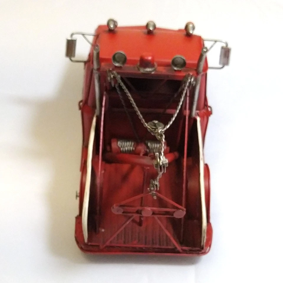 Modellino PickUp Carroattrezzi Camion d’Epoca Vintage Metallo Collezione 31 cm - Immagine 4 di 4