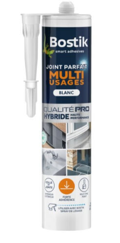 Mastic colle joint transparent multi usages hybride qualité pro 290ml BOSTIK - Zdjęcie 1 z 1