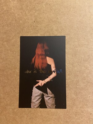 Itzy Guess Who Album Official Photocards Yeji | eBay