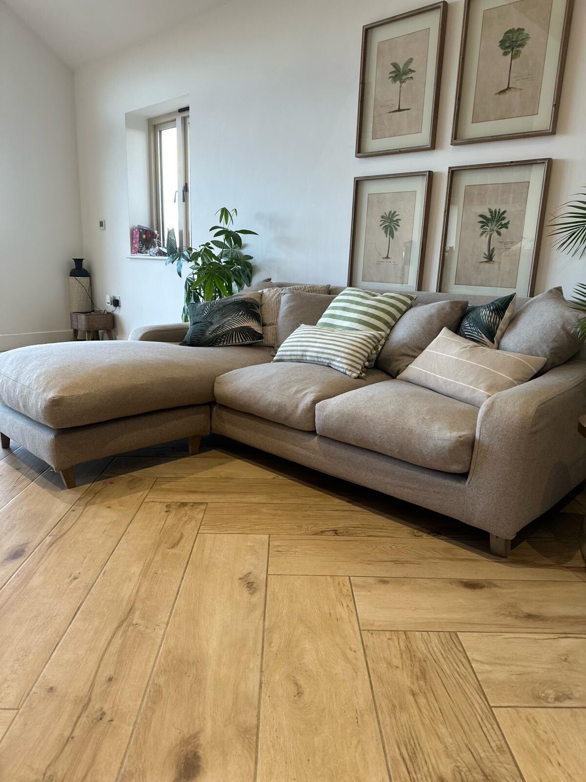 LOAF Oscar Chaise Corner Sofa Grey eBay