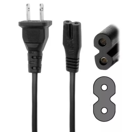 2-Prong AC IN Power Cord For Altec Lansing IMT7002 SoundRover Wireless Speaker - Picture 1 of 6