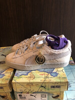 PUMA x ONE PIECE Gear 5 Luffy Suede Sneaker Gray Big Kids 396720