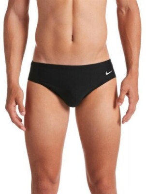 Nike Badeanzug Herren Slip Slip Slip - 001 (Black/White)