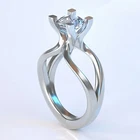 2 pcs Ring Wax patterns for lost wax casting Jewelry/ injection wax_mn-0003