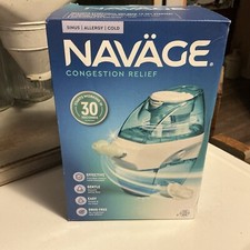 Navage Congestion Relief Nasal Irrigator Kit Blue/White New Version SDG-2 Sealed