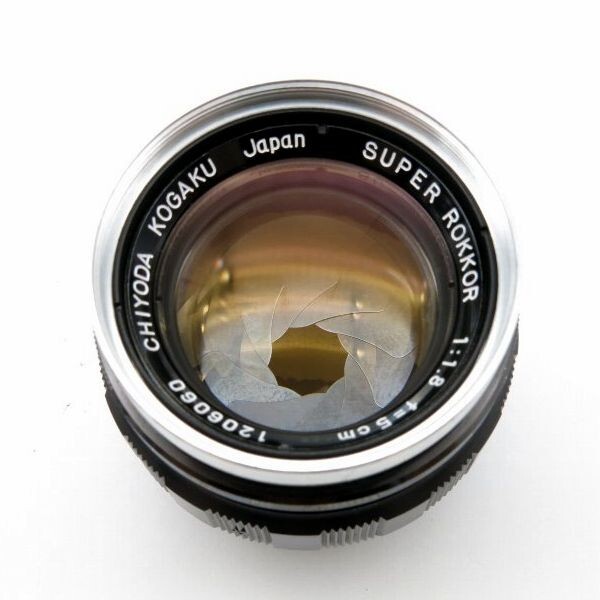 Chiyoda Kogaku Super Rokkor 5cm F1.8 Standard Prime Lens L39