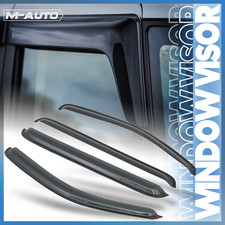 Tape-on Window Visor Shade Vent Rain Deflector Guard For 05-12 Nissan Pathfinder