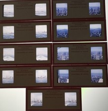Lots Of 9 Kodachrome Stereo Transparencies Slides From NY 1961