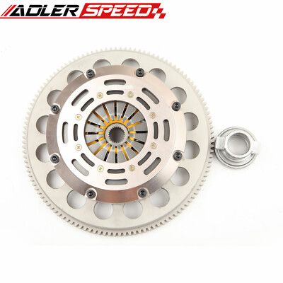 Sprung Clutch Twin Disc Kit For Nissan Skyline RB20DET RB25DET 5 SPEED Medium WT