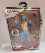 Pokemon Squirtle Child X-Large XL Disguise Halloween Costume  Mask Cosplay New