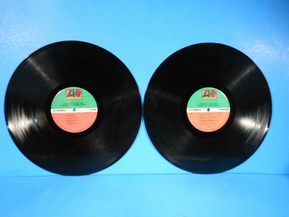 CONCERT FOR KAMPUCHEA 2XLP 1981 WHO WINGS QUEEN CLASH GREAT CONDITION VG++/VG+!! - Image 4 of 4