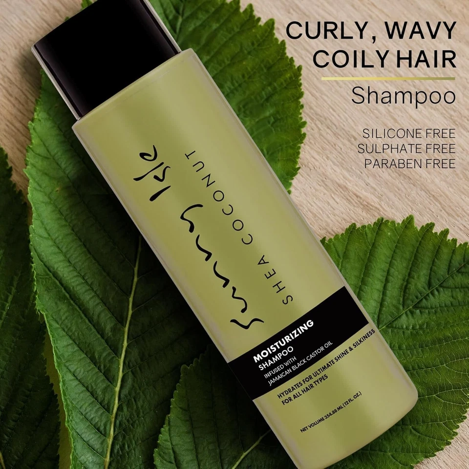 Sunny Isle Shea Coconut Moisturizing Shampoo 12oz - Image 4 of 4