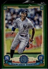 Giancarlo Stanton 2019 Topps Gypsy Queen Green New York Yankees #10