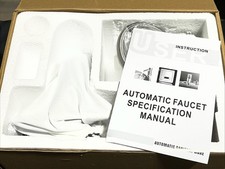 Automatic Touchless Bathroom Faucet with Manual