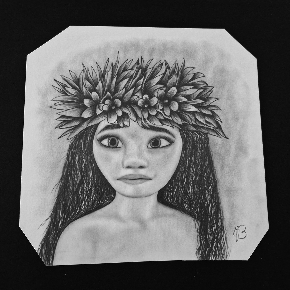 MAONAページ Maona Drawing Original Art Size 21x21cm | eBay