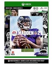 Madden NFL 21 For Xbox One American Football Sports Very Good 4E