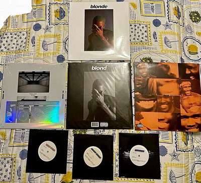 FRANK OCEAN S ENTIRE VINYL DISCOGRAPHY SEALED BLOND BF ENDLESS & SINGLES VINYLS