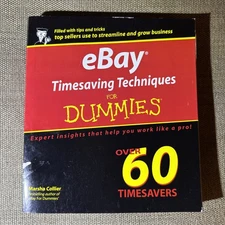 EBay Timesaving Techniques for Dummies® Paperback Marsha Collier