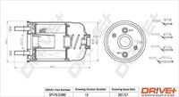Dr!ve+ Kraftstofffilter U.A. FüR Renault, Suzuki