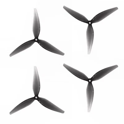 Hélice 7 X 5,5 X 3,7 cm, 3 Pales, PC FPV, 2 CW + 2 CCW pour Drone de Course9610 - Photo 1/4