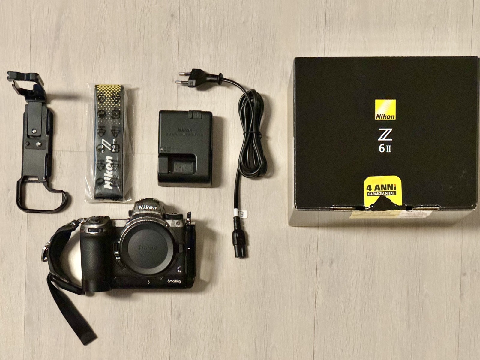 NIKON Z6 II ufficiale NITAL usata ottima con staffa a L Smallrig