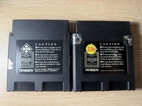 RBI Baseball & RBI Baseball 2 NES Tengen Black Cartridge Nintendo Tested Working