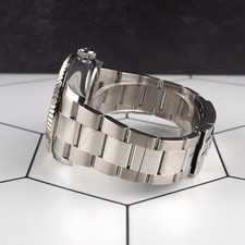 Rolex 42mm Sky-Dweller Silver Dial Steel White Gold Men's Watch 326934 4